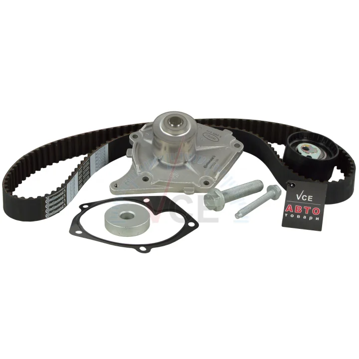 Водяной насос + комплект зубчатого ремня CONTITECH CT1035WP3 (фото 1)