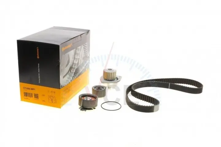 Водяний насос + комплект зубчастого ременя CONTITECH CT1065WP1 (фото 1)