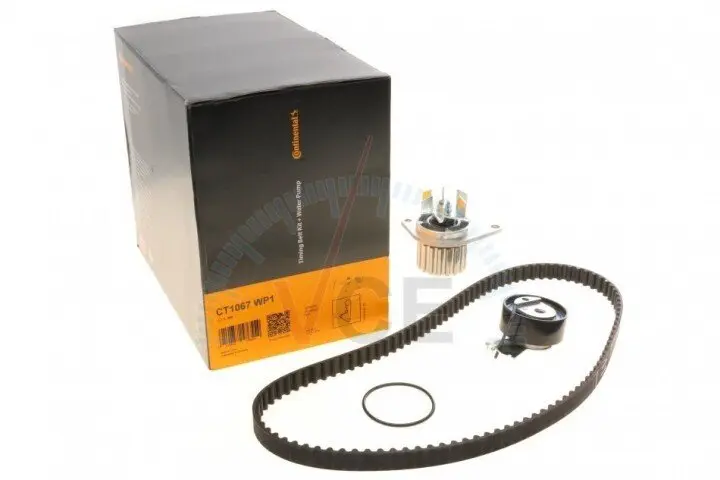 Водяной насос + комплект зубчатого ремня CONTITECH CT1067WP1 (фото 1)