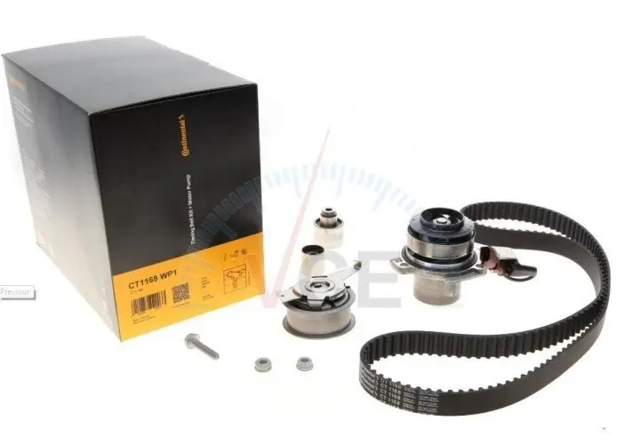 Водяной насос + комплект зубчатого ремня CONTITECH CT1168WP1 (фото 1)