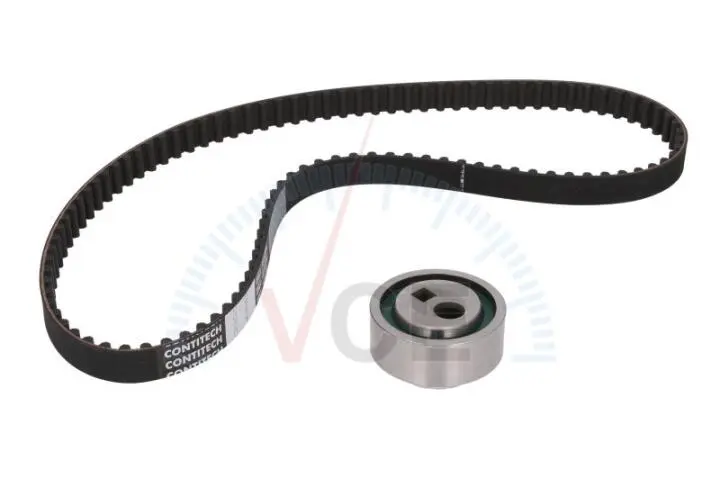 Комплект грм citroen berlingo/peugeot partner/106/205/306 1.1i 87-08 (17x104z) CONTITECH CT718K1 (фото 1)