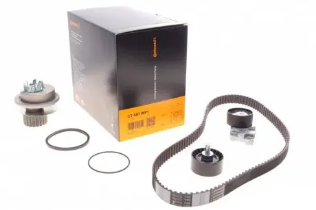 Водяной насос + комплект зубчатого ремня CONTITECH CT887WP1