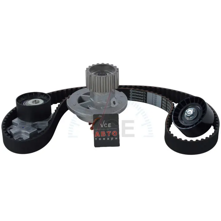 Водяной насос + комплект зубчатого ремня CONTITECH CT887WP2 (фото 1)