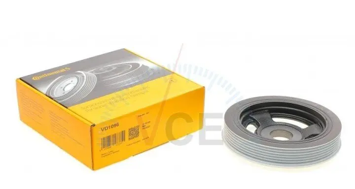 Фото 1 - Ременный шкив, коленчатый вал CONTITECH VD1096 Ременный шкив, коленчатый вал CONTITECH VD1096 (фото 1)