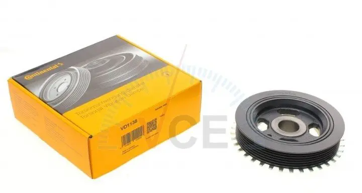 Ременный шкив, коленчатый вал CONTITECH VD1138 (фото 1)