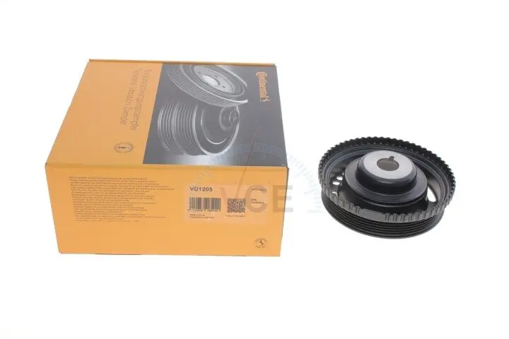 Шків ремінь генератора CONTITECH VD1205 (фото 1)