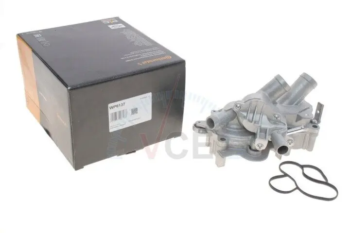 Насос системы охлаждения в сборе металлический корпус CONTITECH WP6137 (фото 1)