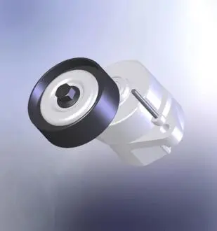 Ролик натяжной приводного ремня поликлинового chevrolet captiva (06-) CORAM C843