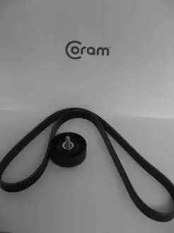 Ремень грм, комплект (ролики+ремень) peugeot boxer (04-06), citron jumper c (04 CORAM KTC101746