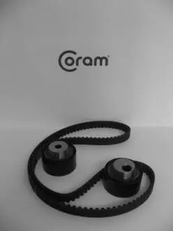 Ремень грм, комплект (ролики + ремень) lancia phedra (02-10),lancia phedra (03-1 CORAM KTC74223