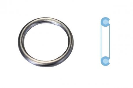 Уплотнительное кольцо пробки для слива масла. CORTECO 005508H (фото 1)