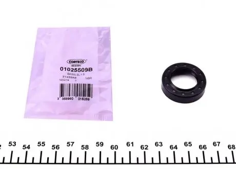 Уплотняющее кольцо вала, рулевой механизм. CORTECO 01025509B