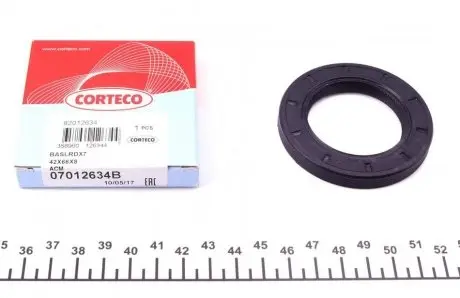 Уплотняющее кольцо, коленчатый вал CORTECO 07012634B