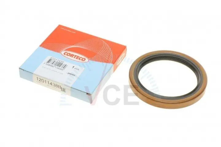 Фото 1 - Кільце ущільнювача, колінчастий вал CORTECO 12011438B Кільце ущільнювача, колінчастий вал CORTECO 12011438B (фото 1)