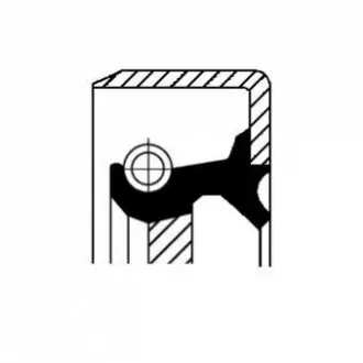 Уплотняющее кольцо, дифференциал CORTECO 12011451