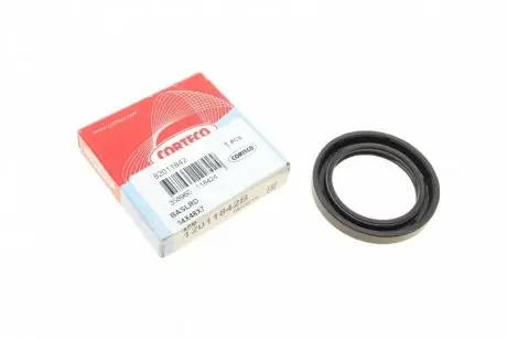 Кільце ущільнювача, колінчастий вал CORTECO 12011842B
