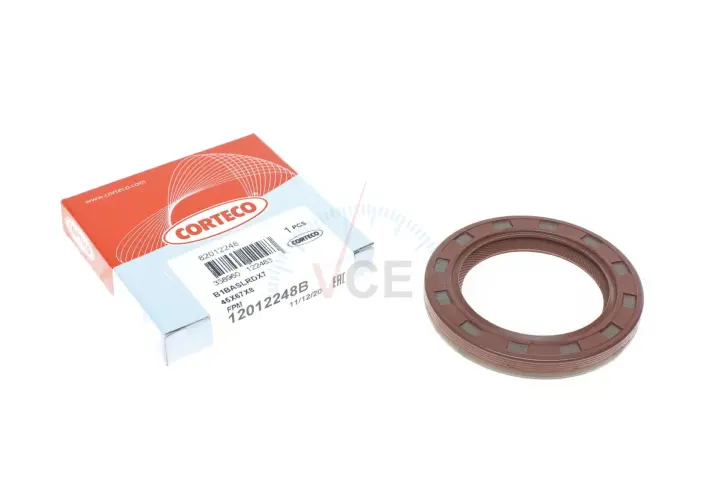 Фото 1 - Уплотняющее кольцо, коленчатый вал CORTECO 12012248B Уплотняющее кольцо, коленчатый вал CORTECO 12012248B (фото 1)