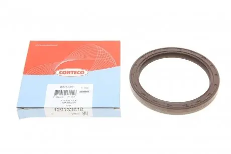 Ущільнююче кільце, колінчастий вал; кільце ущільнювача, ступінчаста коробка передач CORTECO 12013361B