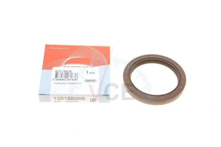 Фото 1 - Уплотняющее кольцо, коленчатый вал; уплотняющее кольцо, ступенчатая коробка передач. CORTECO 12018806B Уплотняющее кольцо, коленчатый вал; уплотняющее кольцо, ступенчатая коробка передач. CORTECO 12018806B (фото 1)