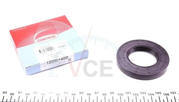 Уплотняющее кольцо, ступенчатая коробка передач. CORTECO 12030146B (фото 1)