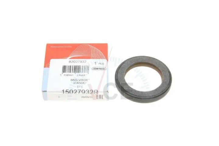 Фото 1 - Ущільнююче кільце, колінчастий вал; ущільнююче кільце, розподільний вал; кільце ущільнювача, первинний вал CORTECO 15027932B Ущільнююче кільце, колінчастий вал; ущільнююче кільце, розподільний вал; кільце ущільнювача, первинний вал CORTECO 15027932B (фото 1)