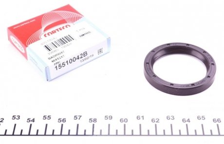 Уплотняющее кольцо; ступенчатая коробка передач; уплотняющее кольцо вала; автоматическая коробка передач; уплотняющее кольцо, распределительный вал CORTECO 15510042B (фото 1)