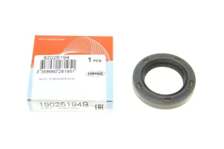Кільце ущільнювача, ступінчаста коробка передач. CORTECO 19026194B
