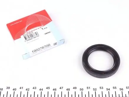 Уплотняющее кольцо; ступенчатая коробка передач; уплотняющее кольцо вала; автоматическая коробка передач; уплотняющее кольцо вала, масляный насос. CORTECO 19027870B