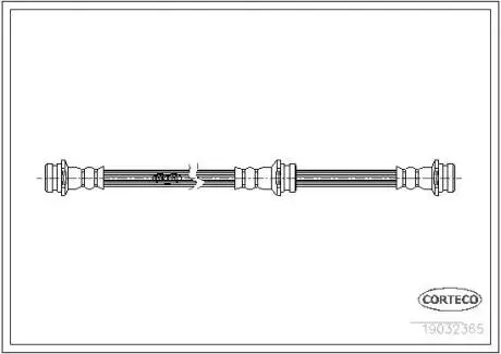 Гальмівні шланги CORTECO 19032365