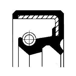 Уплотняющее кольцо, ступенчатая коробка передач. CORTECO 19033656B