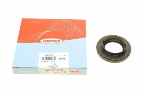 Уплотняющее кольцо; ступенчатая коробка передач; уплотняющее кольцо, дифференциал CORTECO 19034041B