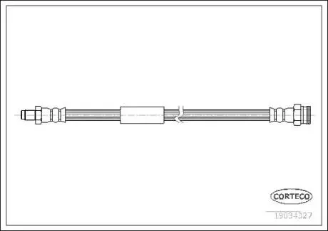 Тормозные шланги CORTECO 19034327