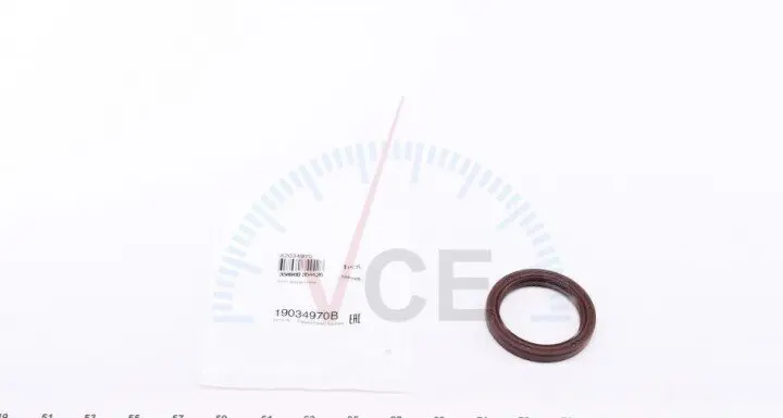 Уплотняющее кольцо, коленчатый вал CORTECO 19034970B (фото 1)