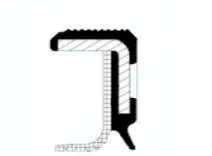 Уплотняющее кольцо, распределительный вал CORTECO 20033856