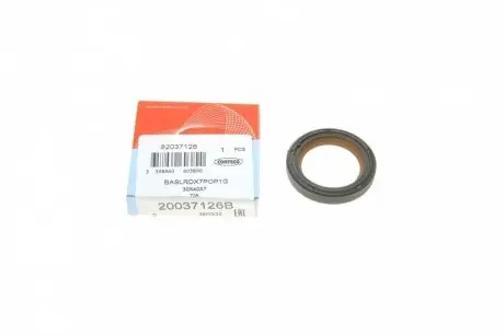 Кільце ущільнювача, колінчастий вал CORTECO 20037126B