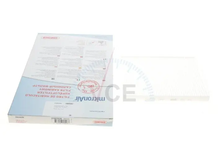 Фильтр, воздух во внутреннем пространстве CORTECO 21653026 (фото 1)