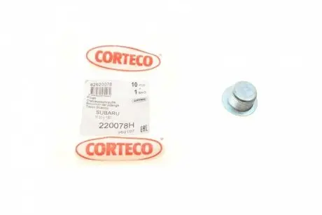 Різьбова пробка, масляний піддон CORTECO 220078H