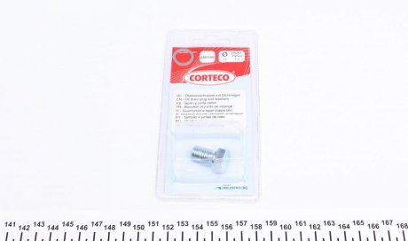 Резьбовая пробка, масляный поддон CORTECO 220115S