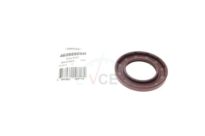 Уплотняющее кольцо, распределительный вал CORTECO 46085505B (фото 1)