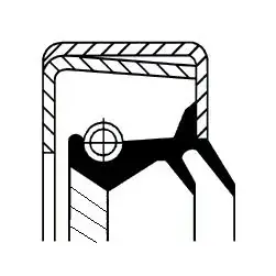 Сальник резинометаллический CORTECO 49110138