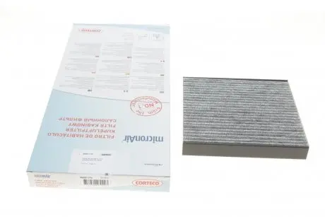 Фільтр, повітря у внутрішньому просторі CORTECO 80001179