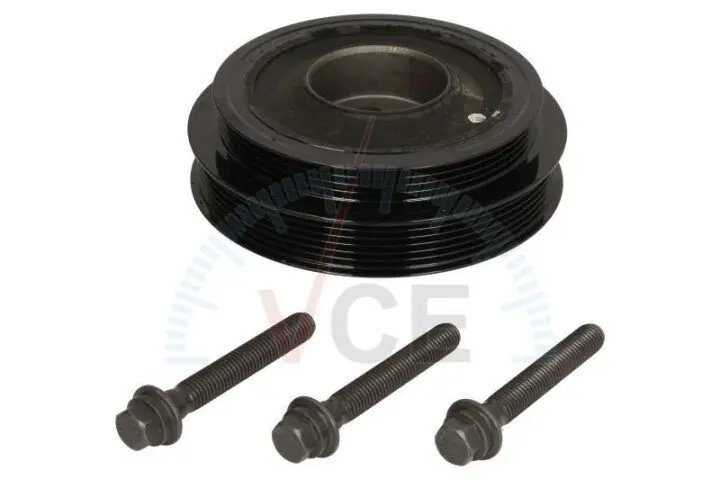 Фото 1 - Комплект ременных шкивов, коленчатый вал. CORTECO 80004874 Комплект ременных шкивов, коленчатый вал. CORTECO 80004874 (фото 1)