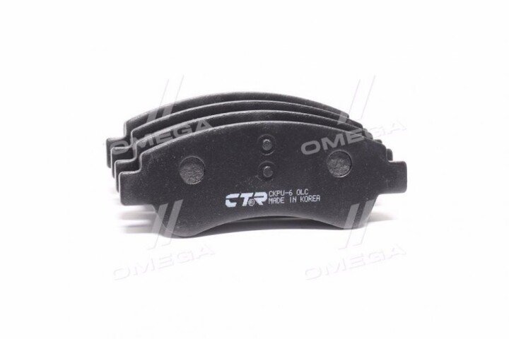 Колодки гальм citroen c3, c4, ds3 peugeot 206, 207 передн. CTR CKPU-6 (фото 1)