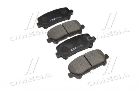 Колодки тормозов acura mdx 07- honda pilot 09- задн. CTR GK0401