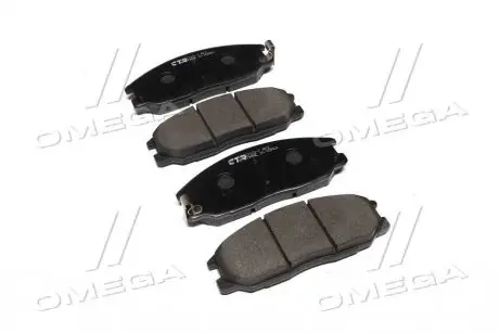 Колодки тормозов ssangyong actyon, rexton, hyundai santa fe (sm) передн. CTR GK0563