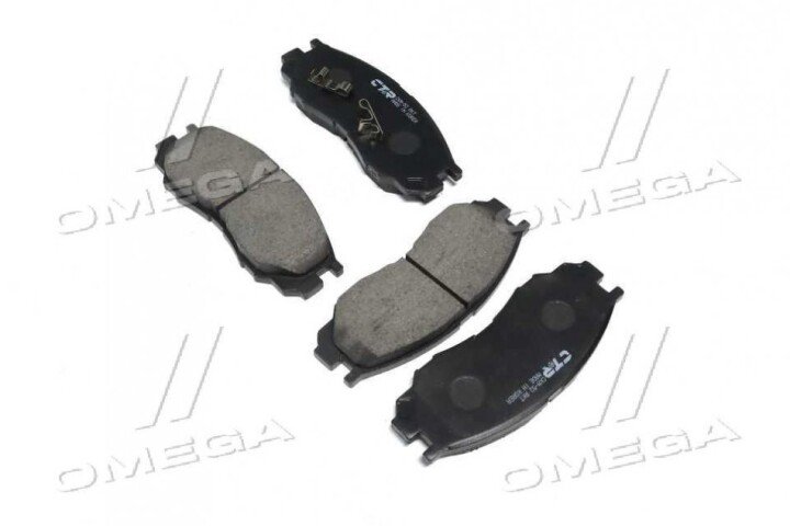 Колодки тормозов mitsubishi l200, l400 передн. CTR GK0620 (фото 1)