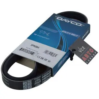 Ремень поликлиновый FIAT Fiorino 88-01 Dayco 5PK884