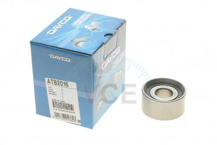 Фото 1 - Паразитный / ведущий ролик, зубчатый ремень Dayco ATB2016 Паразитный / ведущий ролик, зубчатый ремень Dayco ATB2016 (фото 1)