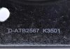 Ролик грм renault megane/scenic 1.9d 08- (натяжной) (67х30.5) Dayco ATB2567 (фото 2)