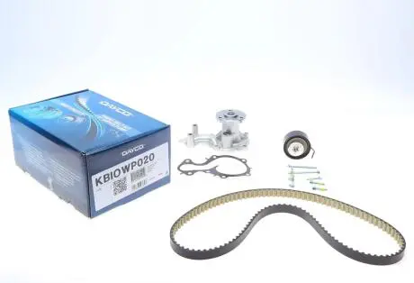 Водяной насос + комплект зубчатого ремня Dayco KBIOWP020